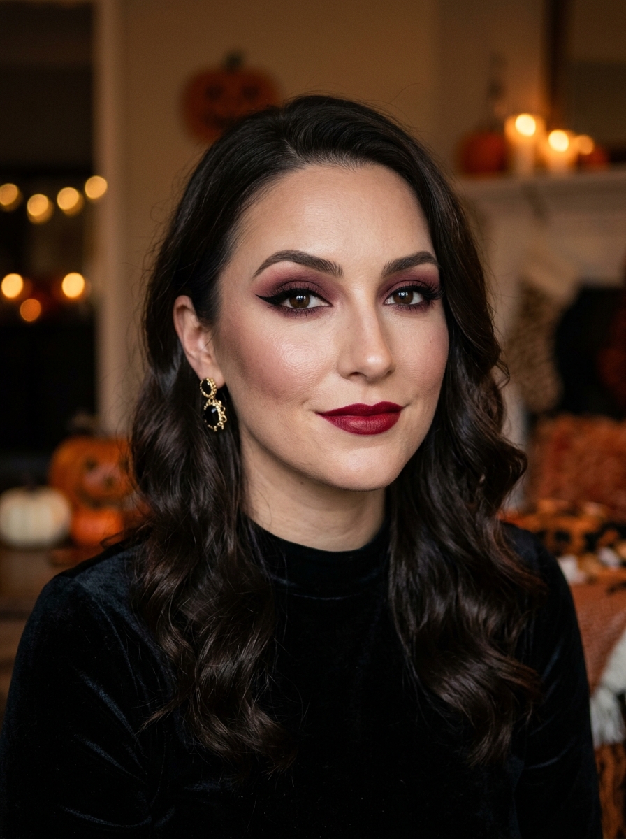 Devil Glam Makeup als Halloween Makeup Ideen für Frauen Inspiration 2026